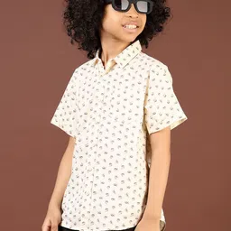 V-Mart Boys Opaque Printed Casual Shirt-picture-27