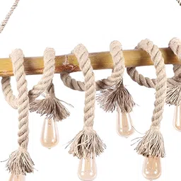 KINIS Modern and Unique Style Beige & White Quirky Ceiling Lamp image 4