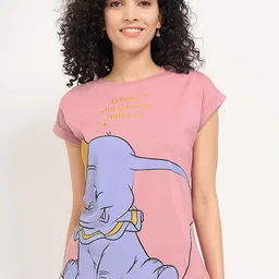 Dreamz by Pantaloons Printed Pure Cotton Lounge T-Shirt-picture-37