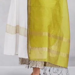 Fabindia Cotton Silk Dupatta image 3