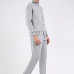 Monte Carlo Men Mock Collar Full Sleeves Tracksuit image 4
