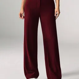 TOOCHKI Women Relaxed Straight Leg High-Rise Trousers-image-36