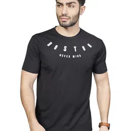 BE POSITIVE Men Typography Printed T-shirt-picture-14