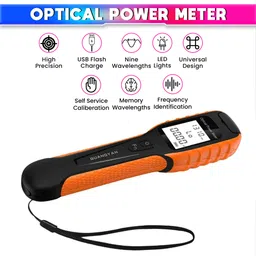 amicisense Optical Fiber Meter G10 with Inbuilt LED Flaslight and USB Charging Digital Multimeter image 2