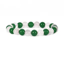 Divine souvenirs Unisex Artificial Beaded Elasticated Bracelet-picture-18
