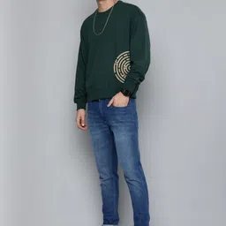 Moda Rapido Men Printed Oversized Sweatshirt image 4