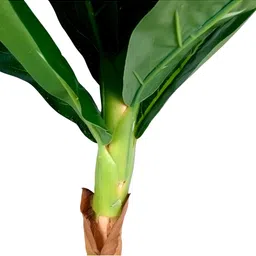 apka mart Green & Red Vine Leaf Artificial Plant image 4