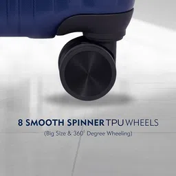 Killer Unisex 2-Pcs Hard-Sided Medium & Small Trolley Suitcase image 5