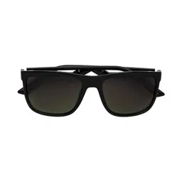 MacV Unisex Green Lens & Black Wayfarer Sunglasses with image 2