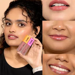 TYPE BEAUTY INC Soak It Long Lasting Lip Gloss With Squalane - 4 ml - Socialite 407 image 5