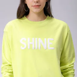 Freehand by The Indian Garage Co Women Printed Hooded Sweatshirt-image-74