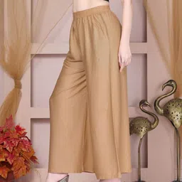 Vivika Women Flared Palazzos image 4