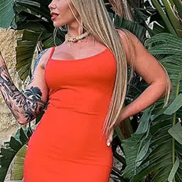 StyleCast x Revolte Sheath Midi Dress image 2