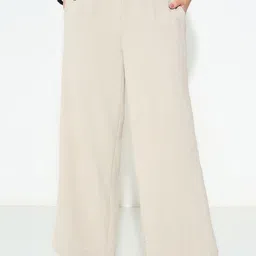 Honey by Pantaloons Women High-Rise Parallel Trouser-picture-40