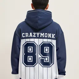 Crazymonk Men Brooklyn Printed Hooded Oversized Sweatshirt-picture-31