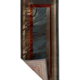 Sapana Carpet-Mats Grey & Brown Printed Floor Runner image 4