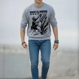 Moda Rapido Graphic Printed Round Neck Regular Fit Sweatshirt-picture-30