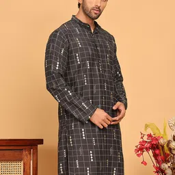 Jompers Men Geometric Printed Kurta image 2