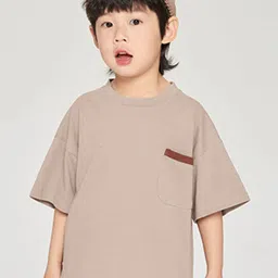 LULU & SKY Boys Extended Sleeves Pockets Boxy T-shirt-picture-15