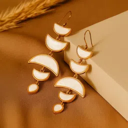 Accessorize Crescent Shaped Drop Earrings-picture-28