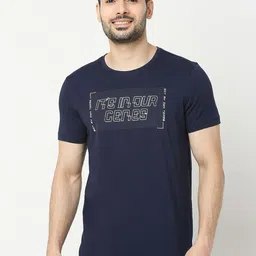 UnderJeans by Spykar Men Typography Printed Cotton T-shirt-picture-21