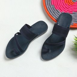 SCHOOZI Women Toe Ring Flats-picture-12
