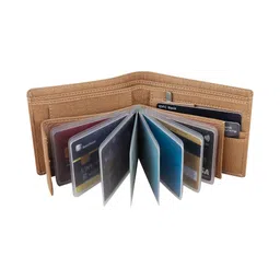 NICE PURSE Men Textured PU Two Fold Wallet image 2