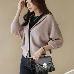 CORSICA Checked PU Structured Satchel with image 2