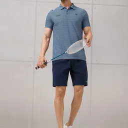 Technosport Men Polo Collar Anti Static Slim Fit T-shirt image 5