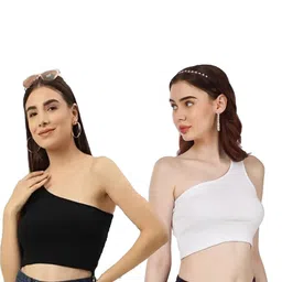 PINOVO One Shoulder Cotton Crop Top-picture-11