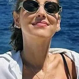 SPADEACES Unisex Aviator Sunglasses with UV Protected Lens GOLD GREEN OVAL -6 image 3