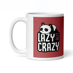 Mr UVD White & Black Typography Printed Ceramic Glossy Mug image 4