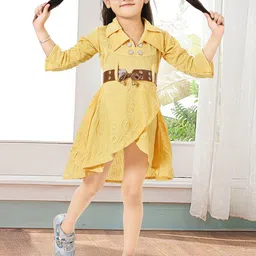 KAARIGARI Print Fit & Flare Dress image 3