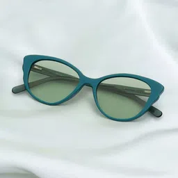 Ted Smith Unisex Cateye Sunglasses with Polarised and UV Protected Lens image 1