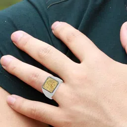 Missmister Unisex Silver Ring image 4