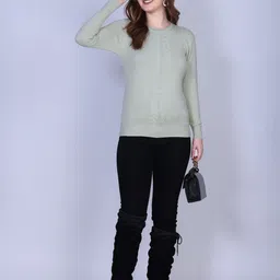 SOSHAGUN OSWAL Women Woollen Pullover-picture-18