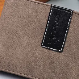 JND Men Textured Two Fold Wallet image 3