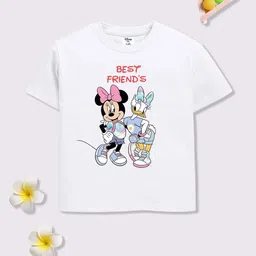 YK Disney Girls Donald Duck & Minnie Printed T-Shirt-picture-50