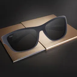 Irayz Unisex Black Lens & Black Sports Sunglasses with-picture-30