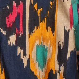 DENNISON Abstract Printed Drop Shoulder Oversized Comfort Cotton Casual Shirt image 4