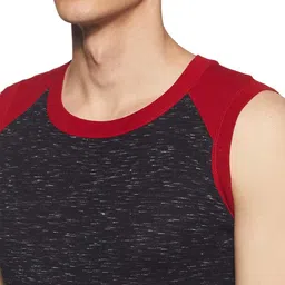 Sporto by Macho Men Pack Of 2 Combed Cotton Gym Vests image 3