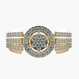VALANOVA Yellow Gold Plated Sterling Silver 0.63Ct Lab Grown Diamond Ring-picture-26