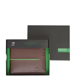 United Colors of Benetton Men Leather Two Fold Wallet-image-70