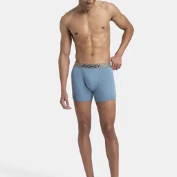 Jockey Pack Of 2 Combed Cotton Short Trunks 8009-0205-BUSHD image 5