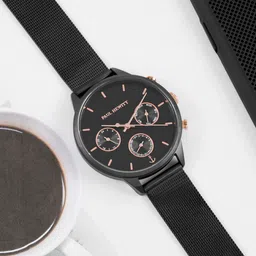 PAUL HEWITT Women Black Dial & Black Bracelet Style Straps Analogue Watch PH002811-picture-24