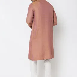 Ethnicity Mandarin Collar Thread Work Kurta image 5