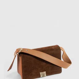 ATTAACHE ACCESSORIES Women Solid Crossbody Sling Bag image 5