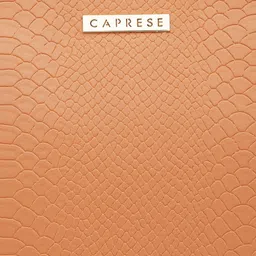 Caprese Animal Textured Structured Shoulder Bag image 5