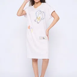 Camey Printed Nightdress-picture-41