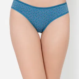 Clovia Pack Of 3 Floral Printed Low-Rise Bikini Briefs image 3